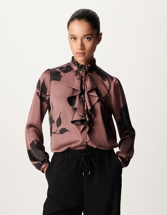 Immagine prodotto Ikks Langärmelige Bluse mit Blumenprint (S)