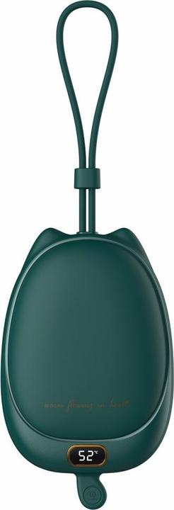 Produktbild Deltalabs USB Powerbank Ladegerät + Handwärmer - Dunkelgrün