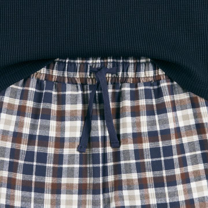 Immagine prodotto La Redoute Collections Pyjama mit karierter Flanellhose (116)