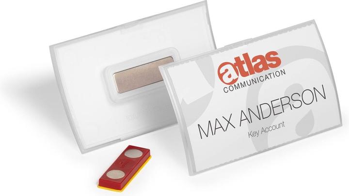 Produktbild Durable Namensschilder Click Fold mit Magnet verdrehsicher