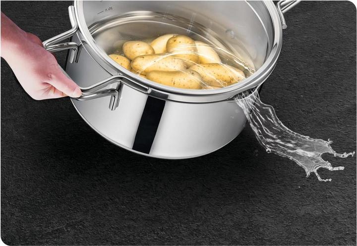 Produktbild Tefal Nordica Kochtopf mit Deckel 24 cm (24 cm, Kochtopf, Edelstahl)
