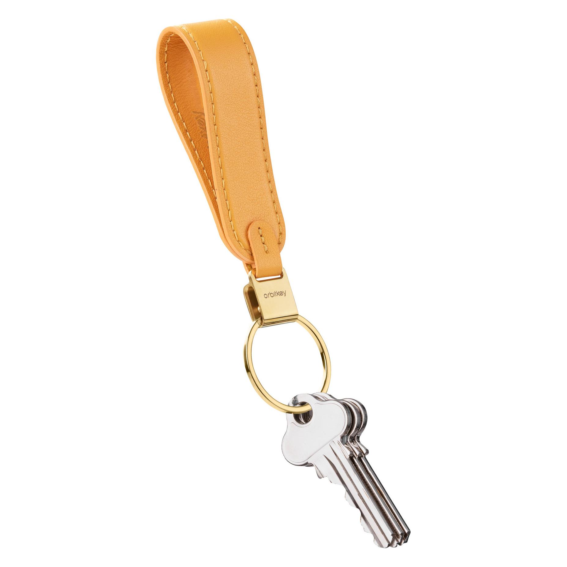 Orbitkey, Sleutelhanger, Loop Keychain, Orange, Oranje
