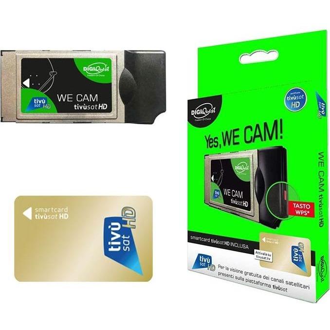Tivu We Cam HD sat + Gold Smartcard CI+ (Andere, Smartcard) (32199)
