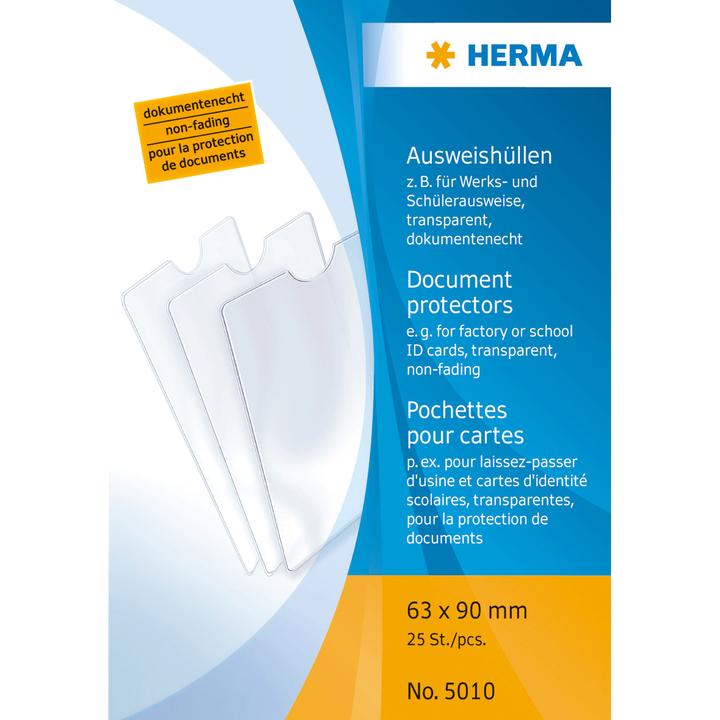 Produktbild HERMA Ausweishülle PP 63x90mm (6.3 x 9 cm, 1 x)