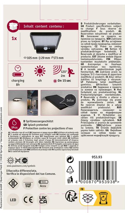 Actual product image Paulmann Solveig (350 lm, IP44)