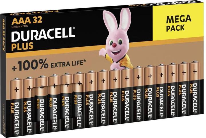 Produktbild Duracell Plus (32 Stk., AAA)