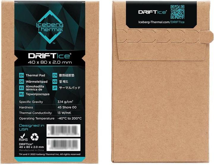 Produktbild Iceberg Thermal DRIFTIce (0.50 mm, 13 W/m K)