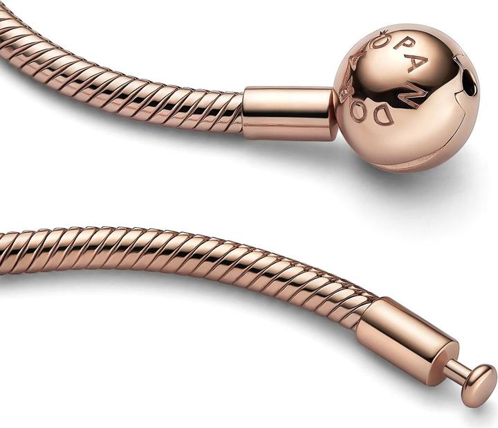 Produktbild Pandora Moments Schlangen Halskette (Metall, rosevergoldet, 42 cm)