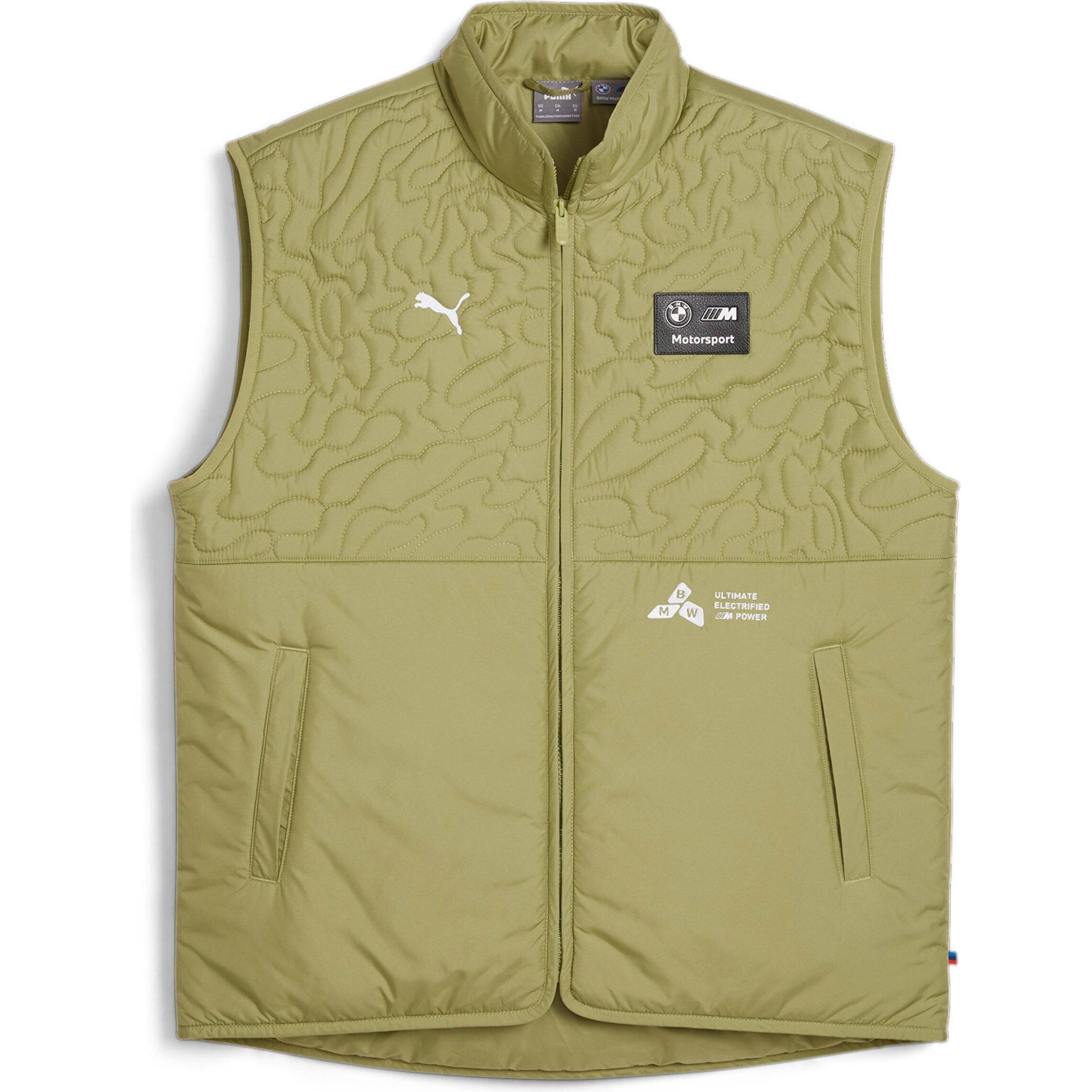 Puma, Herren, Laufjacke, BMW Mms Statement Vest (L), Grün, L