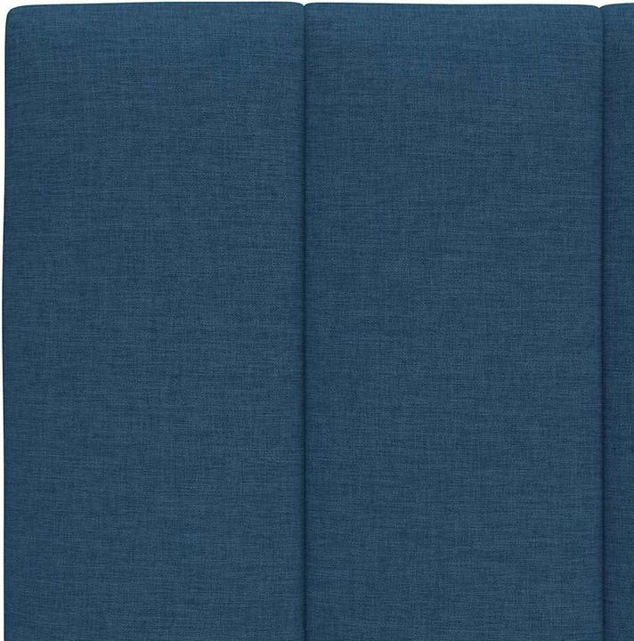 Produktbild vidaXL Bett mit Matratze Schwarz 180x200 cm Stoff Schlafzimmermöbel Bettrahmen (180 x 200 cm)