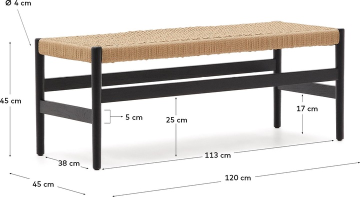 Actual product image Kave Home Zaide (120 cm)