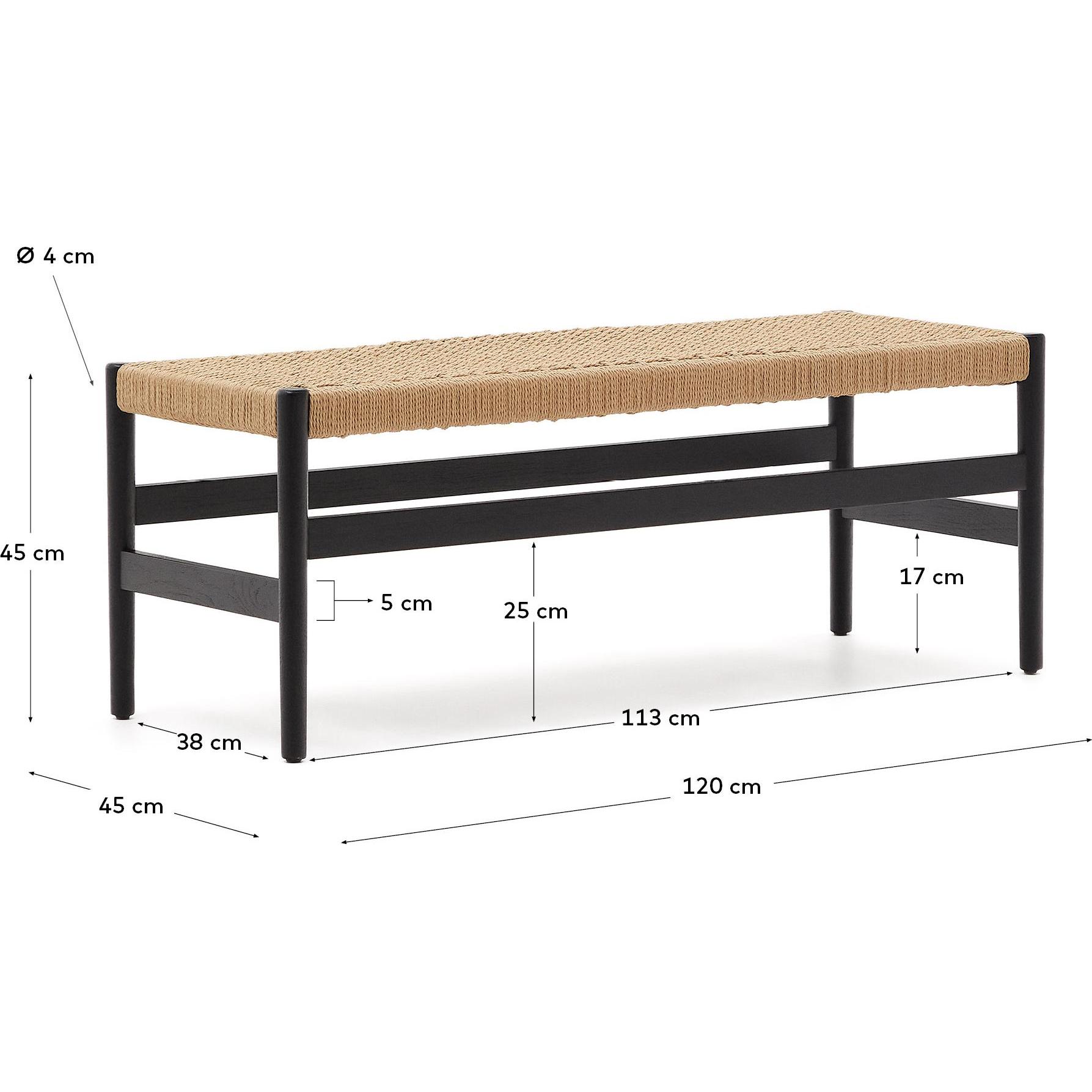 Thumbnail - Kave Home, Sitzbank, Zaide (120 cm)