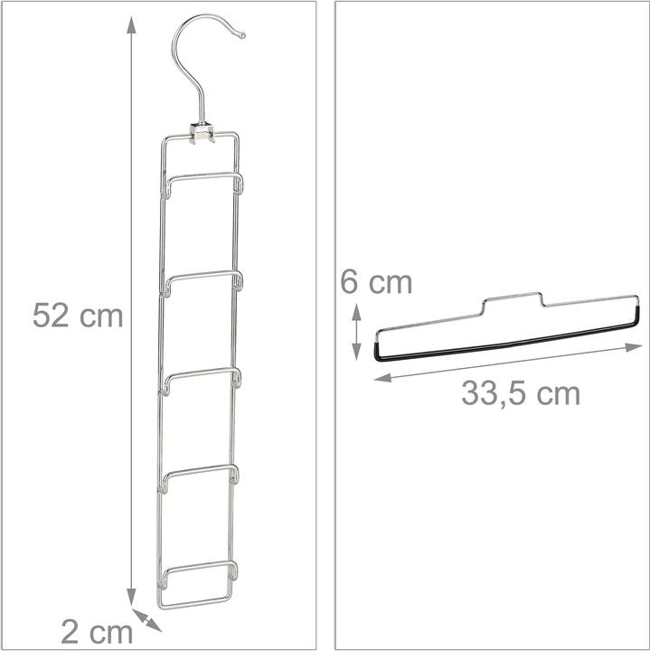 Immagine prodotto Relaxdays Grucce Multiple, Set da 3 (3 x)