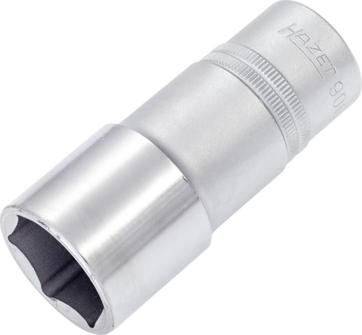 Produktbild HAZET Steckschlüsseleinsatz ∙ Sechskant 900LG-27 ∙ Vierkant12,5 mm (1/2 Zoll) ∙ Aussen Sechskant-Tra… (27 mm)