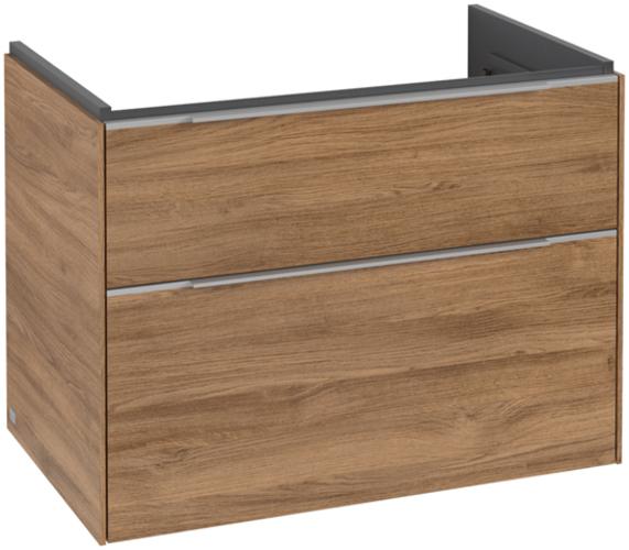 Aluminium glänzend, Kansas oak