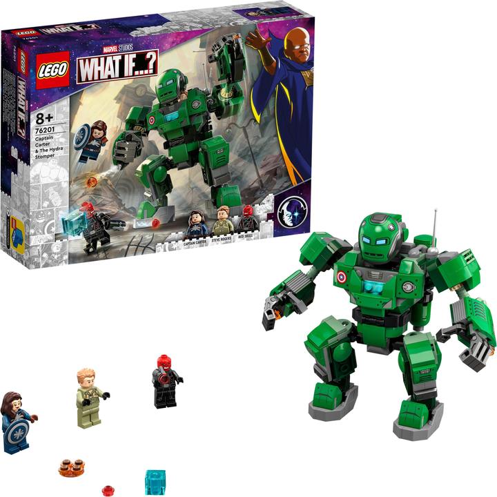 Produktbild LEGO Captain Carter und der Hydra-Stampfer (76201, LEGO Marvel)