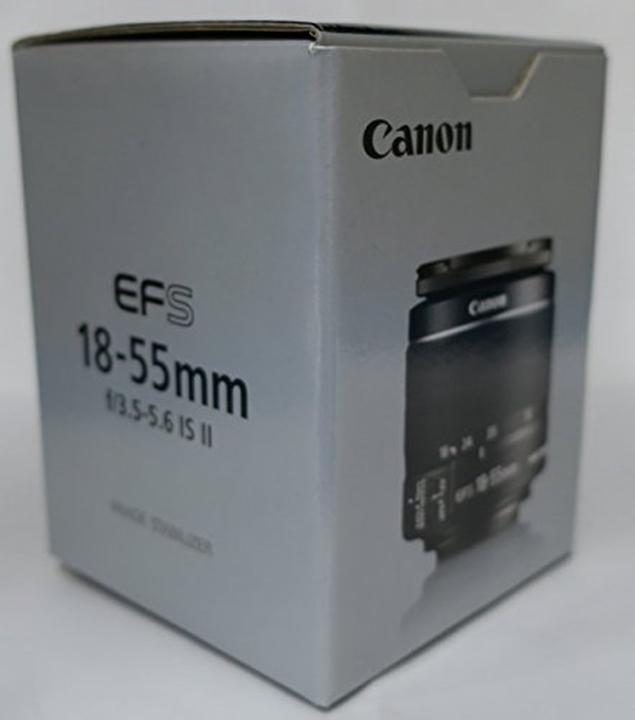 Actual product image Canon EF-S 18-55mm f/3.5-5.6 IS II (Canon EF-S, APS-C / DX)