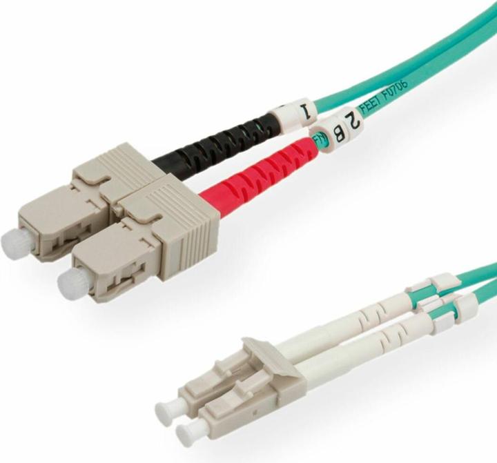 Actual product image Roline Fiber optic cable (PVC, CAT6, 2 m)