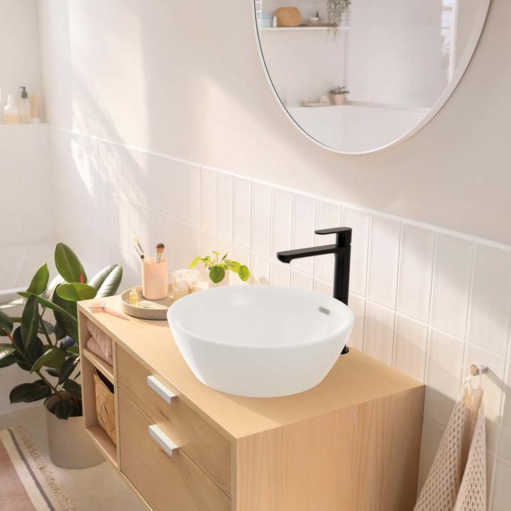 Actual product image hansgrohe HG single-lever basin mixer Rebris S 240 CoolStart EcoSm m ZAG matt black