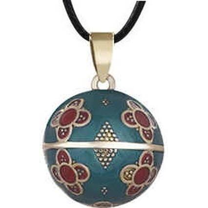 Bell, Halsschmuck, MUMMY - Gold-plated necklace. jingle India DZ20 (L)