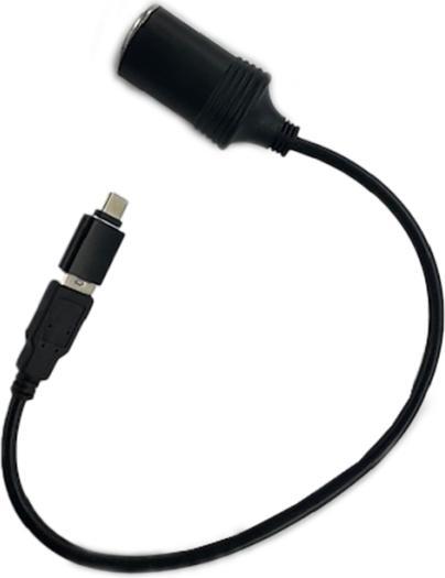 Actual product image Zorn USB-A/C til 12V adapter saet