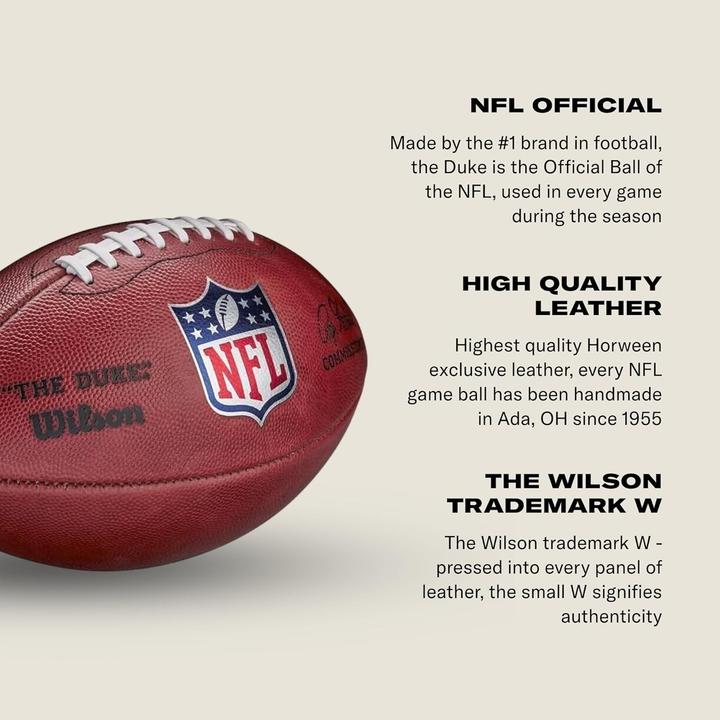 Image du produit Wilson NFL "Duke" football américain