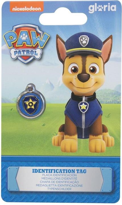Actual product image Paw Patrol Identification tag for The Chase S collar (S, Dog)