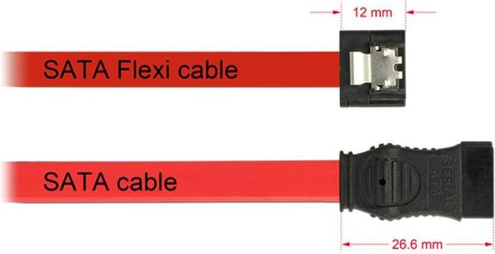 Actual product image Delock FLEXI SATA cable