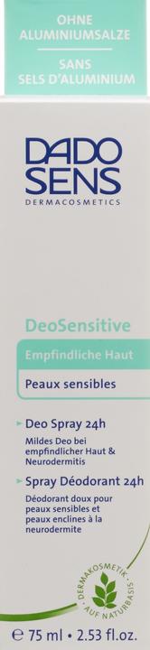 Actual product image Dado Sens SPECIAL CARE Deodorant Sensitive Deodorant Spray 24h (Spray, 75 ml)
