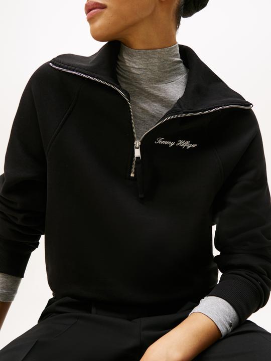 Produktbild Tommy Hilfiger Classic Script Fleece Half-Zip (XXS)