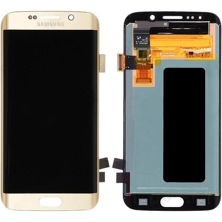 Thumbnail - CoreParts LCD Screen and Digitizer (Display, Galaxy S6 Edge), Mobilgerät Ersatzteile, Gold