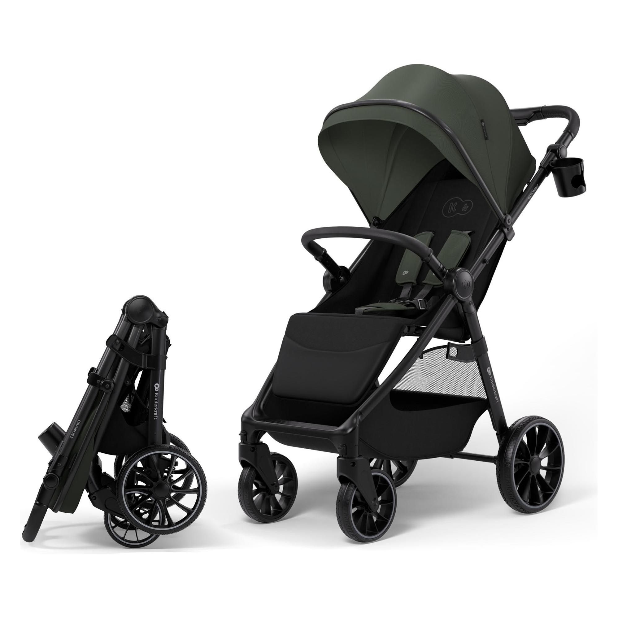 KinderKraft, Kinderwagen, Pushchair Grande 2 Mystic Green