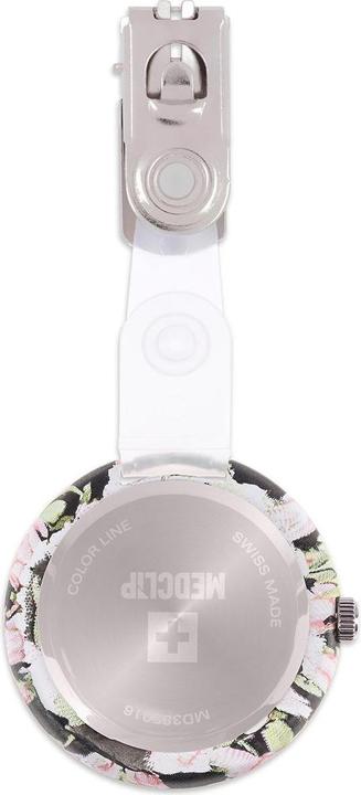 Produktbild Schwesternuhr SWISS MedClip Sonderedition Flowers