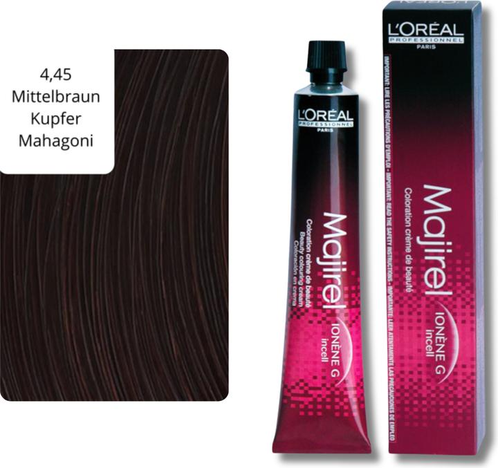 Productafbeelding L'Oréal Professionnel Majirel (4,45 middenbruin koper mahonie)