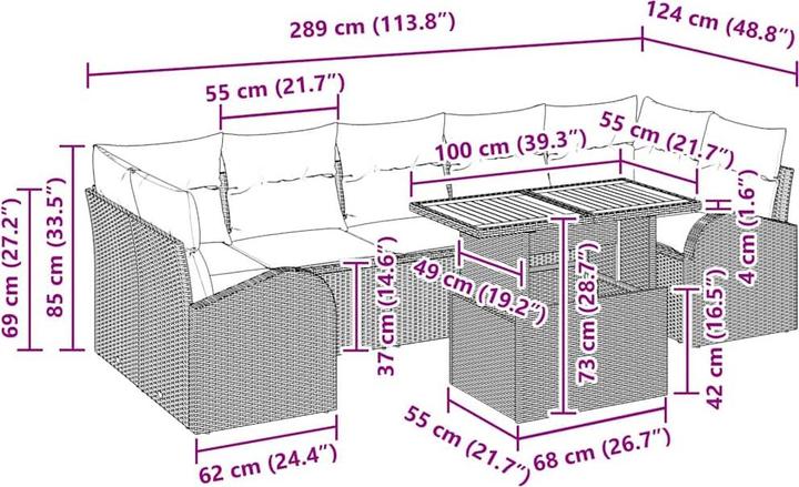 Produktbild vidaXL Haven