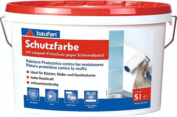 Baufan Schutzfarbe 5l (Weiss, 5 l)