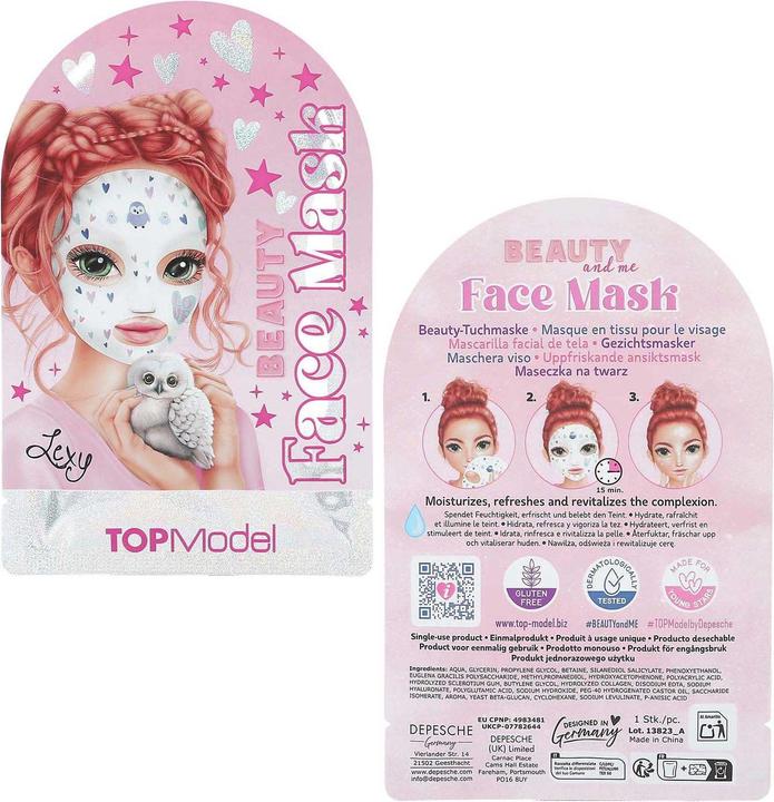 Produktbild Top Model TOPModel Gesichtsmaske Beauty and Me