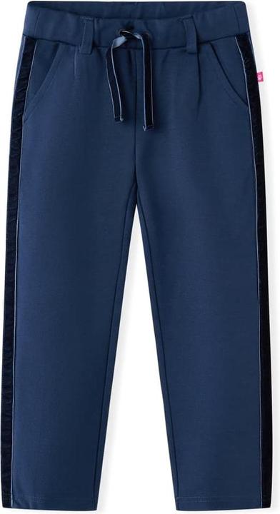 Actual product image vidaXL Children's trousers with black trims navy blue (104)