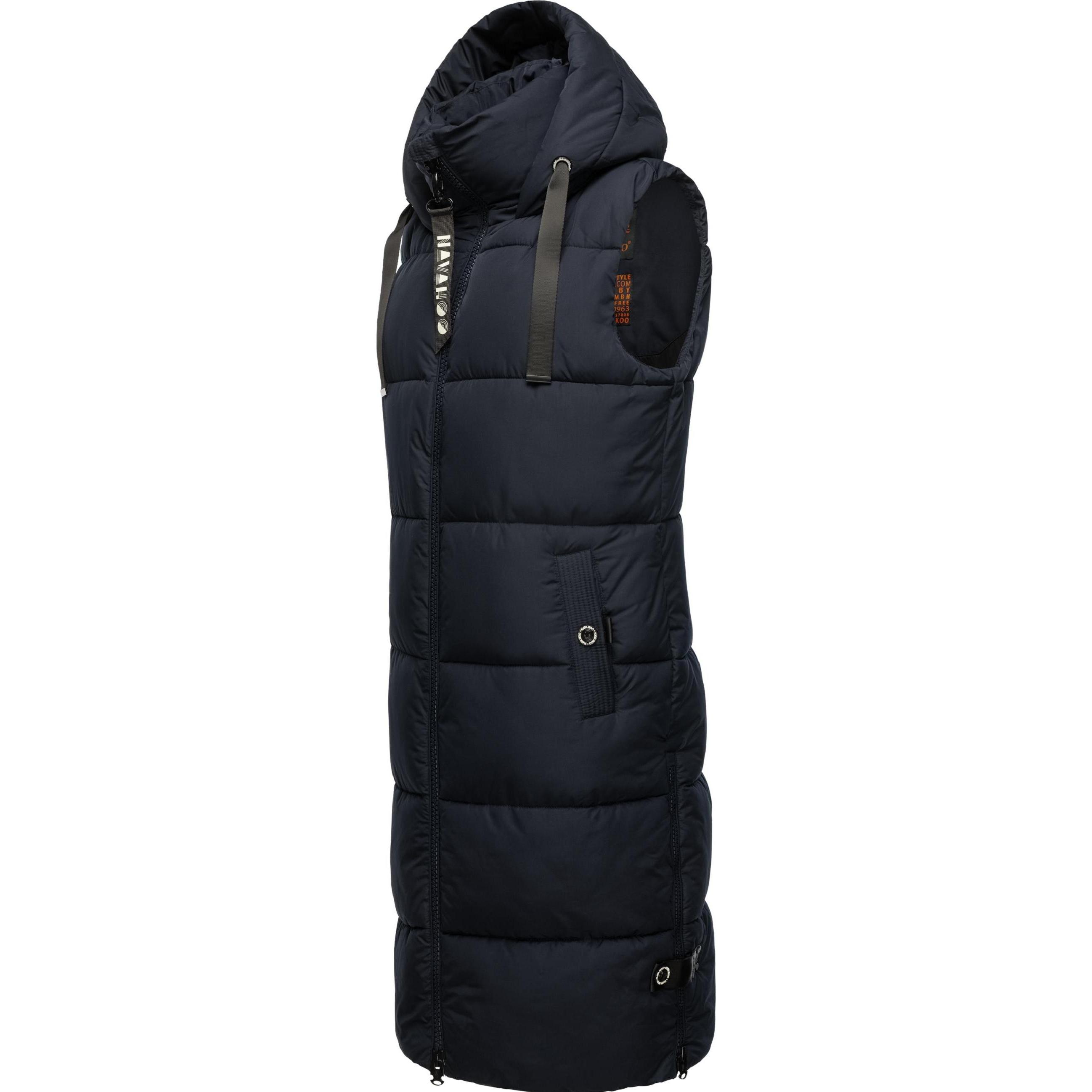 Navahoo, Damen, Weste, Schnuffelchen, Blau, (XL)