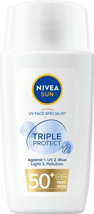 Actual product image NIVEA Sun Face Triple Protect (Sun cream face)