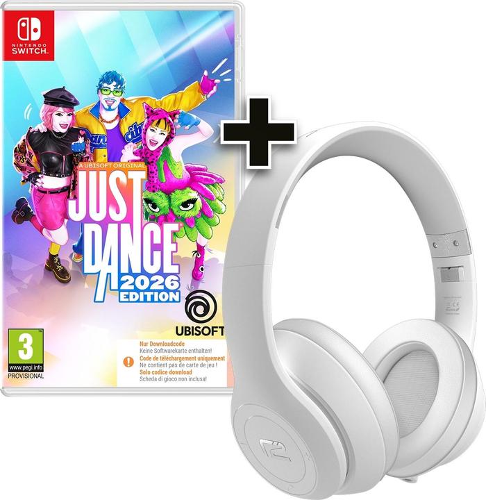 Ubisoft Just Dance 2026 + ready2music Rival (Switch, Switch 2)