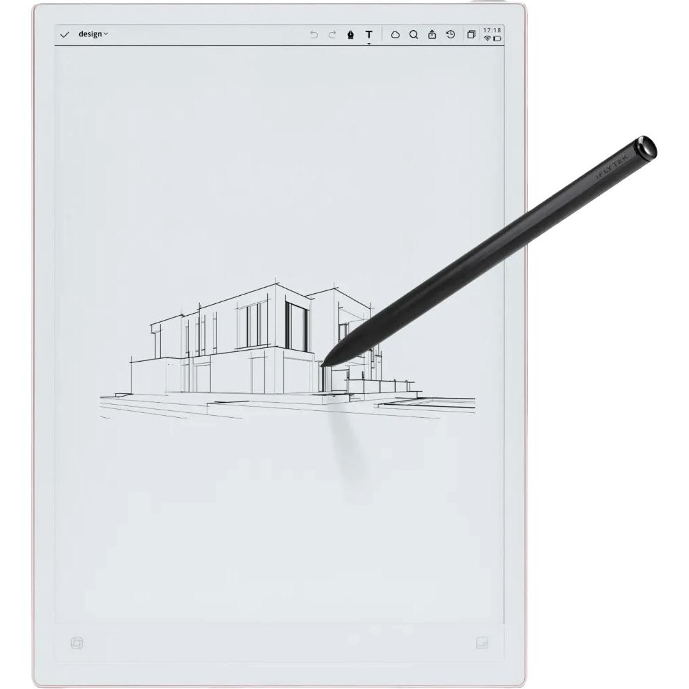 IFlyTek Ainote 2 (10.65", 64 GB), eReader, Blu, Beige, Argento