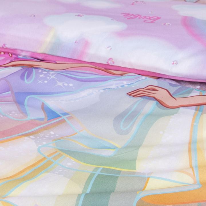 Image du produit Herding Kinder-Wendebettwäsche "Barbie"