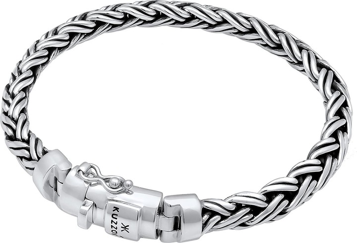 Produktbild Kuzzoi Basic Armband, Twisted (21 cm, 925er Silber)