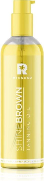 Image du produit Byrokko Huile de bronzage Shine Brown Chocolate (Huile solaire, 145 ml)