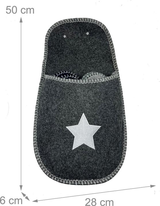 Produktbild Relaxdays 6x Gästehausschuhe (36, 39, 40, 42, 43, 45)