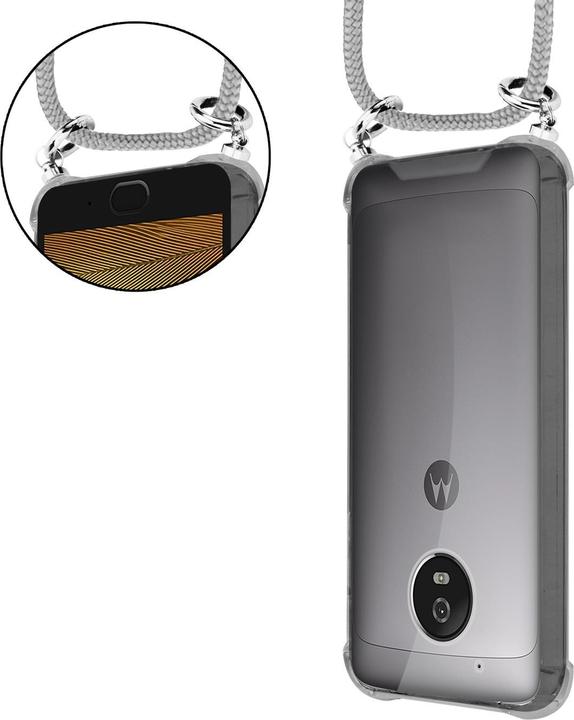 Produktbild Cadorabo TPU Handy Kette SILBER Cover