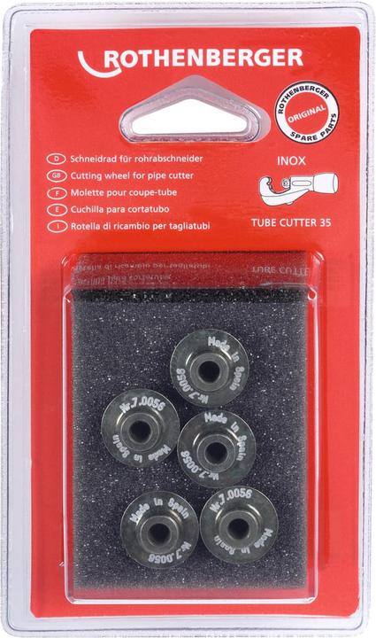 Produktbild Rothenberger Schneidrad Inox 5 St. 070056D (Schneiderad)
