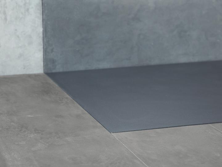 Produktbild Duravit Rechteck-Duschwanne STONETTO 1600x1000x50mm beton grau