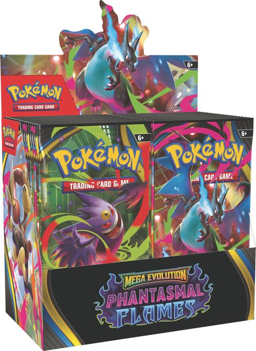 Produktbild Pokémon - ME02 Mega Evolution: Phantasmal Flames - Booster Display (36 pcs) (POK10190-101) (Englisch, Booster Display)